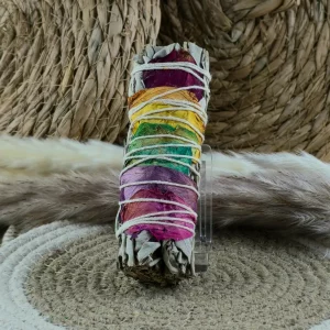 White Sage & 7 Chakras Smudge Stick